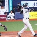 大谷翔平、登場だけで場内歓声　スイング毎にどよめき…“初打席”は左飛で凡退