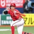 広島・ドラ３勝田　ＮＰＢ最小兵１６３センチが最長身２１３センチのジェリーと５０センチ差対決　強烈一直も前向き