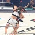 モデル級美女格闘家ケイト・ロータスは判定０-３負け　ＲＩＺＩＮ連勝２でストップ　“ＲＩＺＩＮの前田敦子”ＤＥＥＰ女王大島のグラップリングに屈する　３回は肘連打で反撃も　大島は絶叫「私のことは嫌いでも・・・」