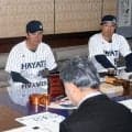 【ハヤテ】静岡市長を表敬訪問、赤堀元之監督「今まで以上に勝利に向けてアグレッシブに」