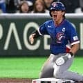 左手骨折でも気迫のヘッスラ…決勝生還の台湾主将が感謝「東京ドームで台湾らしい応援に包まれ、本当に幸せだ」【WBC】