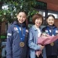 【フィギュア】世界ジュニア３位の岡万佑子が帰国「すごくうれしい」来季の４回転挑戦にも意欲