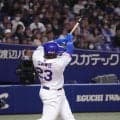 【中日】サノー、ウイング席関係なし特大OP戦１号！ゴリラパフォーマンスも披露　守備でも歓声