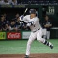 侍ジャパン待望の先制点！吉田正尚の代打で出場 若月健矢が意地の一打【WBC】