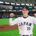 【WBC】周東佑京のチャーター機ショットに「うきょさーーん！」北山亘基、伊藤大海らも登場