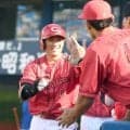 広島・ドラ３勝田  「びっくり」“プロ１号”２ラン含む３安打４打点　開幕１軍大前進「センター意識しながら明日も試合に」