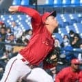 広島・岡本駿　４回パーフェクト好投　開幕ローテへインパクト　テンポ良し外野に飛んだの１球のみ