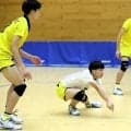 リベロで鎮西高の3番を背負った栗原陽（中央大1年） 今にも生きるミスにこだわる姿勢