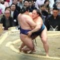再入幕の琴栄峰が５勝目　場所前は出稽古に来た幕内上位の力士と稽古「強くなることが恩返し。早く上に上がりたい」