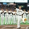 巨人　安打締めの引退・長野久義に阿部監督も感嘆「いや、すごいね。やっぱ天才」東京ドーム大歓声「長さんを象徴してる」