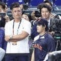 【WBC】大谷翔平、ベネズエラのカブレラ打撃コーチと抱擁…前日までは“場外戦”