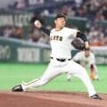 【巨人】則本昂大、5回無失点粘投も3イニング連続で先頭許し反省「今日の4回、5回の投球を」