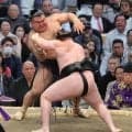 安青錦が連敗を３でストップ　高安に勝ち、ようやく４勝目