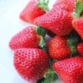 いちごの栄養はヘタの真下に集中！