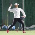 【ソフトバンク】牧原大成「いい伝統」WBC敗戦後ベンチきれいに「眠たい」中、フリー打撃で汗