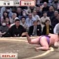 「何列目まで飛んでいった？」大相撲で\"審判ひっくり返る\"アクシデント 「元々こんな引きはしない」人気力士の異変疑う声も