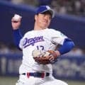 【中日】開幕投手の柳裕也が３回２失点　ロッテ西川史礁に右翼ウイング席２ラン被弾も…５奪三振