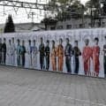 ようこそF1GPへ　横断幕・旗・関連動画を鈴鹿市などが主要駅に
