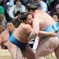 再入幕の琴栄峰が９勝目　前日に幕内で初の勝ち越しを決め、前夜の銭湯は「いつもより気持ちよく入れた」