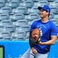 大谷翔平がサッパリ短髪で登場　古巣エ軍とのオープン戦…長い襟足→爽やかにカット