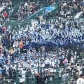 甲子園のアルプス席に「見にきてたんだ！」　紛れていた阪神ドラ1…“電撃訪問”に騒然