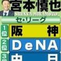 【宮本慎也】Ｖは阪神一択！主力若く投手層分厚い　唯一の戦力アップ・中日に注目／セ順位予想