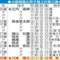 【センバツ】大阪桐蔭の甲子園２桁奪三振／一覧