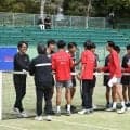 「第48回全国選抜高校テニス」男子は四日市工と関西、女子は相生学院と大商学園が決勝進出