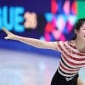 【フィギュア】五輪銅メダル中井亜美、冒頭3A決まらず自己ベストを10点近く下回る69・10点