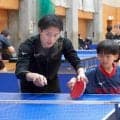 卓球日本リーグ１部・シチズン時計が主催の大会に小中学生ら約４５０人　優勝者が実業団選手に挑戦