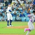 ドジャース先発のシーハンは４回途中ピンチ招いたところで降板　２番手ドライヤーが同点打浴びる