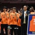 【バスケ】B3新潟元主将池田雄一氏、背番号「32」クラブ初の永久欠番「光栄です」とあいさつ