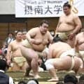 地元の大歓声に破顔　豪ノ山「ド地元なのでうれしい」…春巡業・寝屋川場所