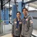【フィギュア】世界選手権４位「ゆなすみ」が帰国　長岡柚奈「このスモールメダルは価値大きい」