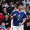 サッカー日本代表がイングランドと敵地で対戦　前半リードで折り返す