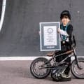 弱冠6歳のBMXライダー田村紬が「フレア男子最年少記録」で自身2つ目のギネス世界記録™を樹立！