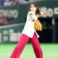 【巨人】始球式でモンスターボールを投げた？　ポケモン30周年特別企画で高橋ひかるら登場