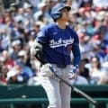 ドジャース大谷翔平が今季1号　右翼へ同点3ラン、開幕から7試合目