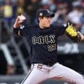 オリックス・九里が１７６キロ？のナックル投じる　球場がざわめき解説者「いいどよめきです」　テレビ中継では「７６キロ」の表示