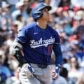 大谷翔平、第２打席で右前安打放ち39試合連続出塁　第１打席は左飛