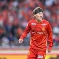 ｢ロンドンからのパワー届いてました！｣J1名古屋FW山岸祐也の2得点は愛妻パワーのおかげ!?｢ちゃんとインタビューの画面になっているのが素晴らしい(笑)｣