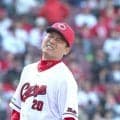 広島・栗林は８回１失点で降板　八回に近本に同点犠飛を浴びるも勝ち越しは許さず　先発デビューから２試合連続の好投