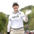 女子ゴルフ都玲華、桜の花とともに「今日はいいゴルフができたかな」最終日68で25位タイ