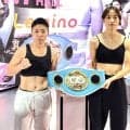 【ボクシング】日本バレー協会勤務・鵜川菜央が世界初挑戦「ベルトを獲って感謝を形に」　元世界王者・山中菫とＩＢＦ女子アトム級王座決定戦