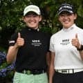 岩井明愛＆千怜ツインズ、ソニー銀行とスポンサー契約「今後さらにゴルフに集中できる」