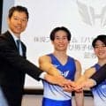 萱和磨が所信表明「日本一を目指す」　体操プロチーム「ハヤブサＳＣ」が発足　体操ニッポンとして高い競技力＆競技普及が目的