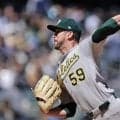 アスレチックスがヤンキース相手に47年ぶり１－０勝利　スプリングス７回１安打無失点の好投