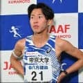 帝京大の楠岡由浩が１万Ｍ優勝「押し切れると思った」来年の箱根駅伝「３位以上」へ好スタート…金栗記念