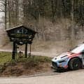 WRCクロアチア：競技2日目、サミ・パヤリに痛恨のパンクでティエリー・ヌービルがトップに浮上。勝田貴元は1分46秒4差の総合2番手に