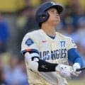 大谷翔平が4号先頭弾　日本人最長45戦連続出塁、4の2で打率.283…ド軍2連勝、貯金8